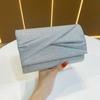 Elegant Polyester Evening Clutch Bag With Magnetic Closure For Formal Events