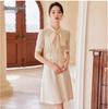 Aishangchen Summer 2024 Waist-Slimming Bowknot Dress - Women's Stylish Skirt