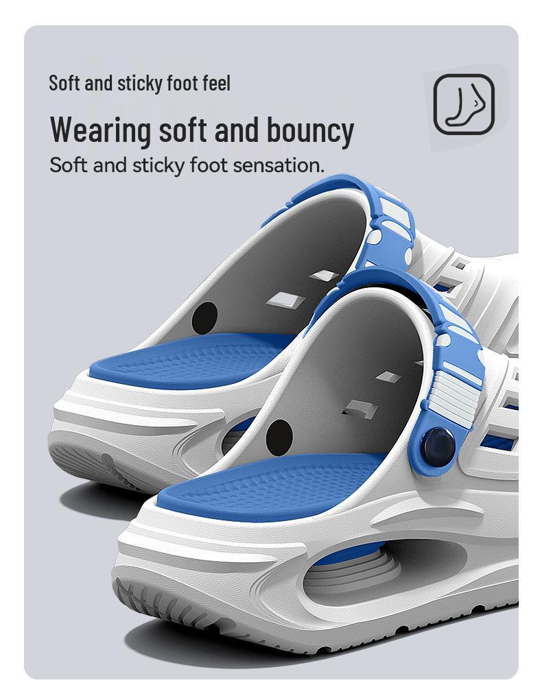 2025 Men's Non-slip, Anti-odor Medical Slippers with Air Cushion for Summer