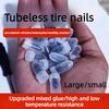 20/40PCS Rubber Car Vacuum Tyre Repair Nail Kit Screw in Mushroom Nails Tire Repair Plugs Car Tire Repair Tools