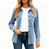Women's Casual And Fashionable Corduroy Shirt Jacket