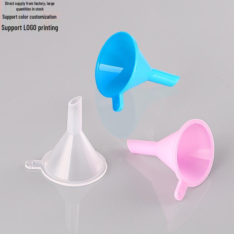 Clear Plastic Mini Funnel for Liquid Dispensing and Perfume Filling