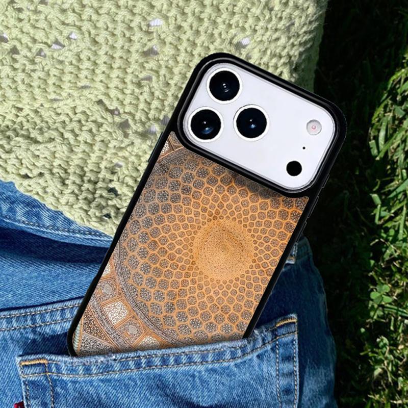 Arabic Muslim Mosque Building Phone Case Cover for IPhone 11 12 13 14 15 16e 17 Pro Max Coque for IPhone 17 Air
