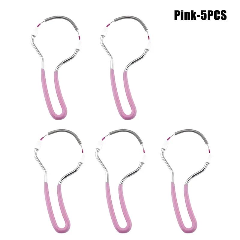 1-80 Stück Gesichtshaarentferner Fadenepilierer Gesichtsepilierer Schmerzloser Lippen Kinn Nacken Haarentferner Feder Gesichts-Schönheitswerkzeuge für Frauen