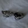 Imprisoned Heart Metal Thorns Love Ring Irregular European and American Niche Design Open Ring Couple Ring
