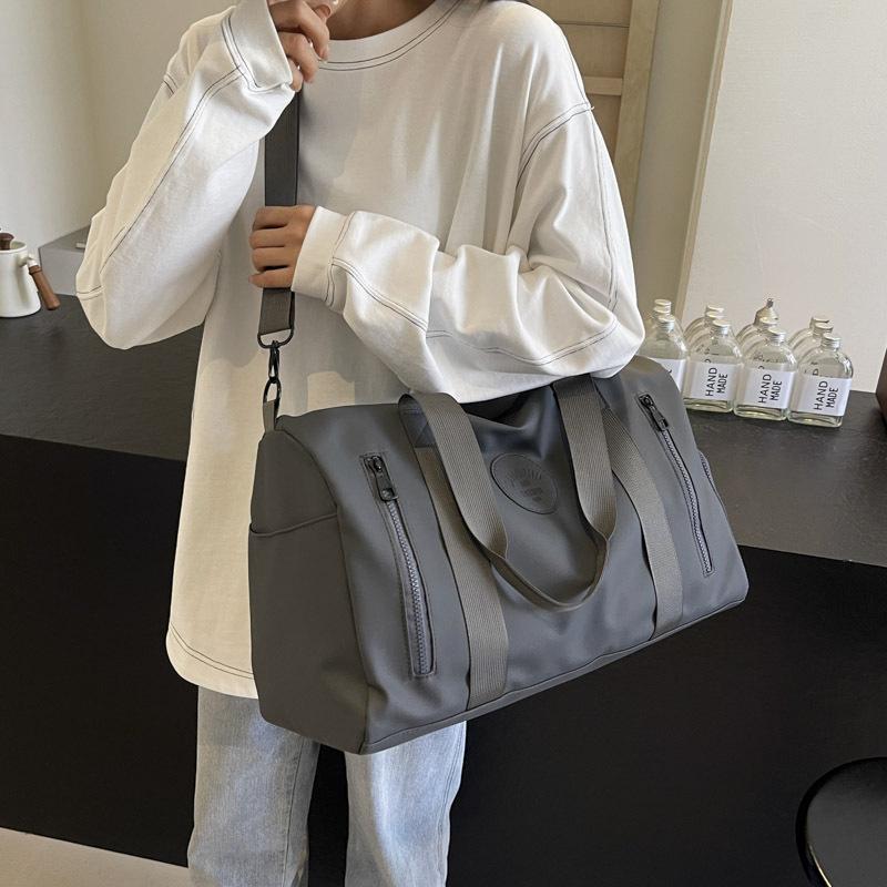 Casual large-capacity messenger bag women's 2025 new portable handbag simple shoulder travel bag