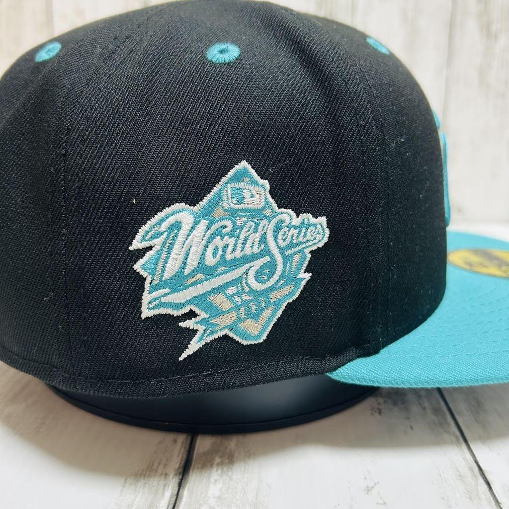 [USED] Goku NEWERA New York Yankees 59FIFTY Turquoise Blue