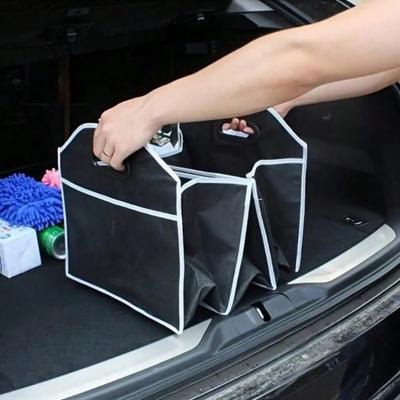 Auto multi-pocket bagage organizer, opvouwbare opbergtas met grote capaciteit, opberging en organisatie van auto-onderdelen