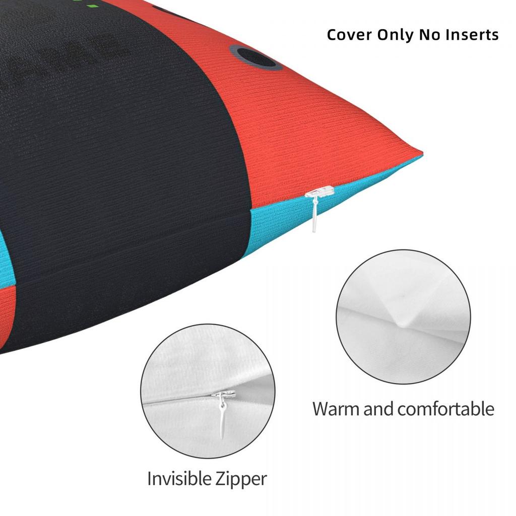 Games Console Pillow Case Game Player Cushion Covers Awesome Zipper Decorative Pillowcase For Seat 45*45Cm