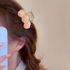 Cute Cartoon Paws Design Small Hair Claw Clip For Women Strong Plastic Hair Accessories Multiple Colors