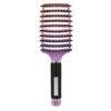 Vented Brush Hollow Round Teeth Design Professional Fast Drying Hair Detangling Portable Comb