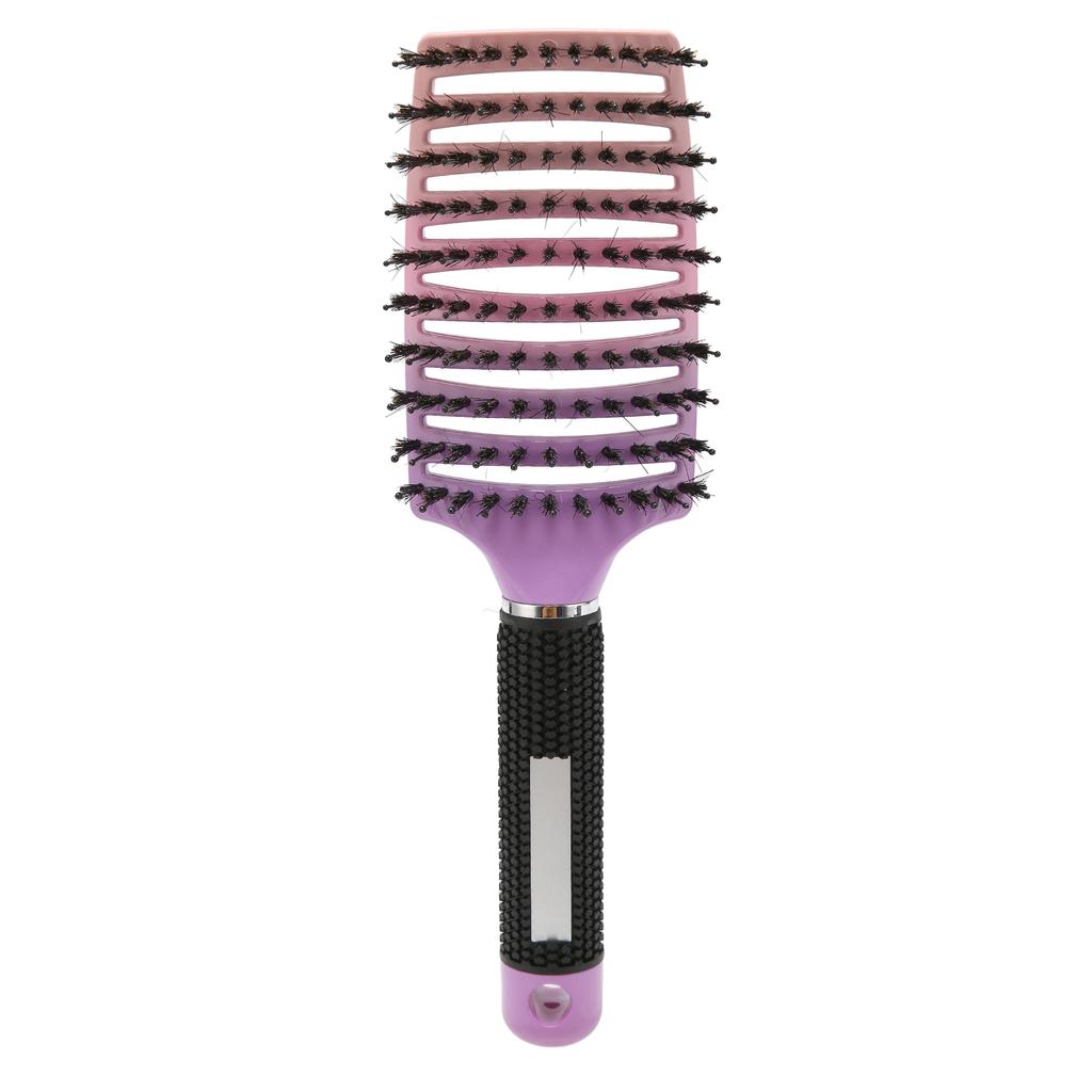Belüftete Bürste Hohlrundes Zahndesign Professionell Schnelltrocknend Haarentwirrend Tragbarer Kamm