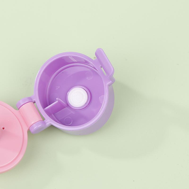 Cartoon Straw Bottle Caps Mineral Milk Drink Plastic Bottle Cap Replacement Toys