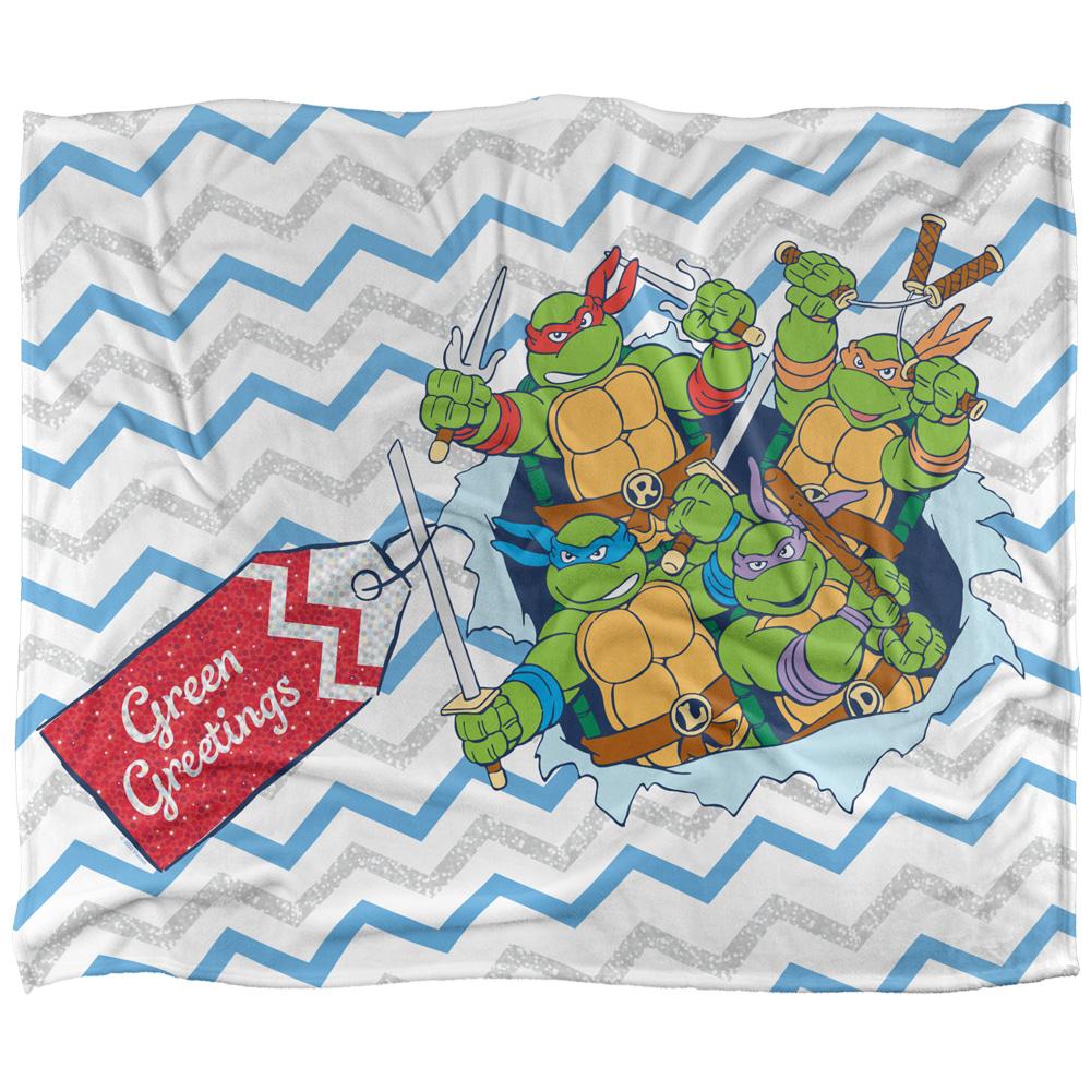 TMNT Package Burst Silky Supersoft Blanket