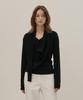 Kamino Tie Wrap Blouse Black