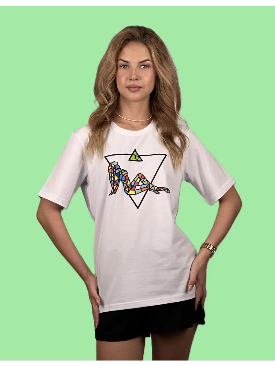 Virgo print T-shirt S