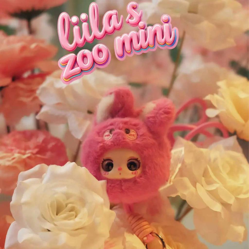 Lanyard per Cellulare Mini Lanyard Zoo di Liila Serie Blind Box Giocattolo alla Moda Ornamento Bambola Carina Ciondolo per Zaino Scatola Misteriosa Regali Sorpresa