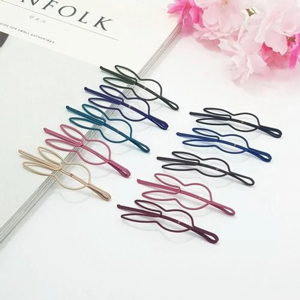 10 Rabbit Hairpins, Hairpins, Bobby Pins, Downtone Bangs Fixing Point, Y2K Look, Girl Group, Daily, Cute
