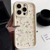 Daisy Flower Silicone Phone Case For iPhone 13 Case iPhone 11 12 14 15 16 Pro Max XR X XS 7 8 Plus SE 2 3 Soft Shockproof Cover