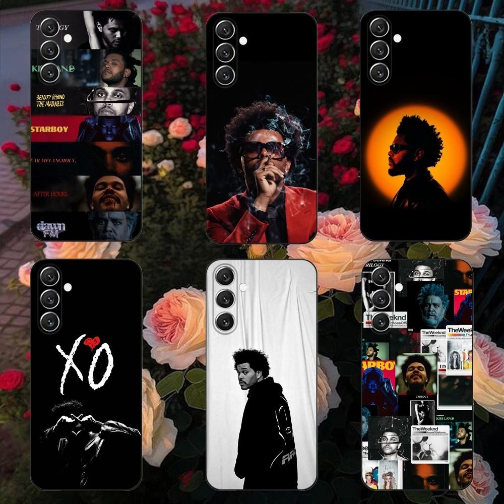 The W-Weeknd Singe Phone Case For Samsung Galaxy A13,A21s,A22,A31,A32,A52,A53,A71,A80,A91 Soft Black Shell