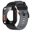 Silicone Band PC Case+Strap Screen Protective Cover for Watch 11 10 9 8 7 6 SE3 46mm 44mm 45mm Change To Ultra 3/2 49mm