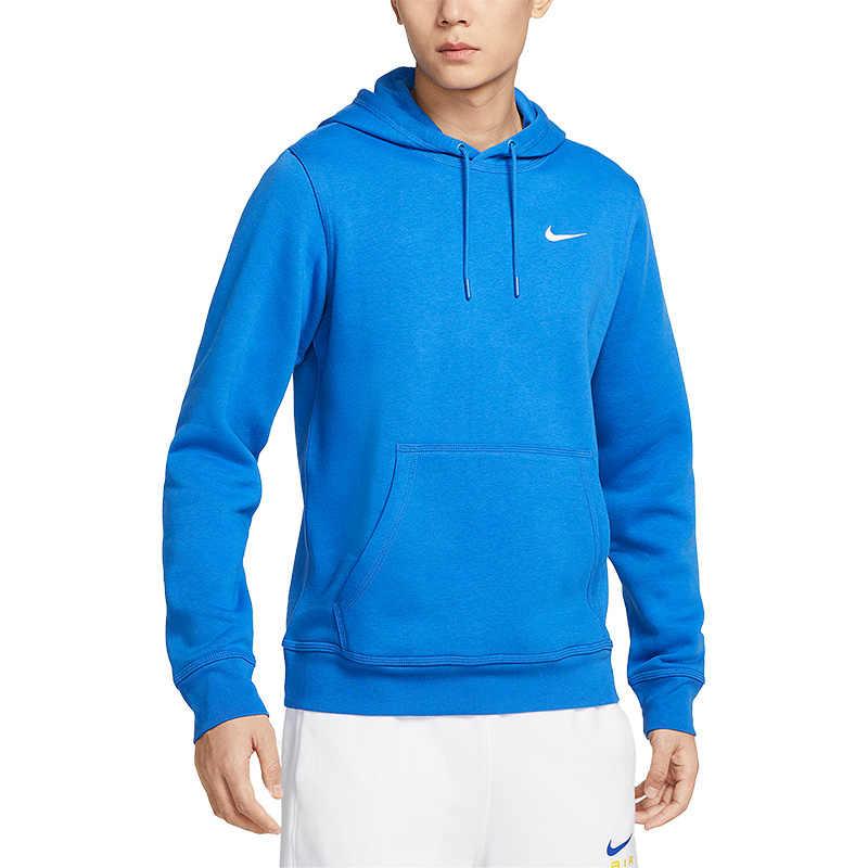 Nike Sweatshirts Men's Blue Hooded Moderate Regular 916271-403
