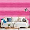 Pink Gradient Waves Wallpaper 22.83"X118" Waterproof Wallpaper for Living Room/Bedroom/Bathroom PVC Wall Sticker