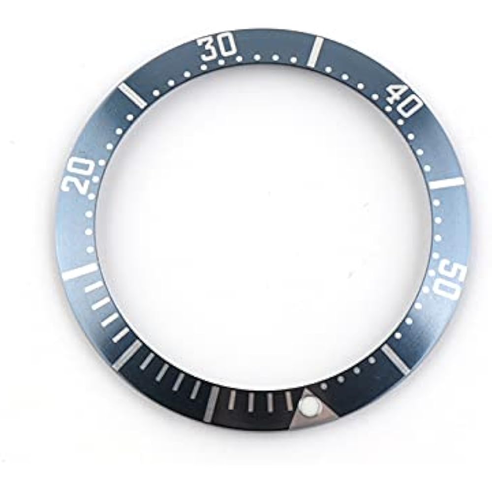 Yaoqijie 40mm 36mm Aluminum Bezel Insert Fit Omega Seamaster 300m Watch Dial Diver Watch Parts Wa...