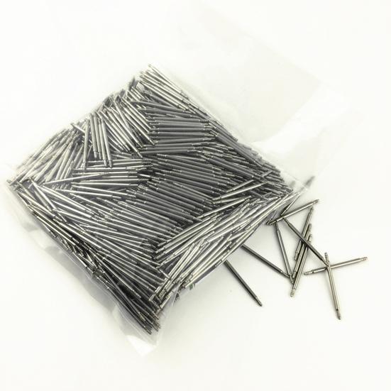 1000Pcs Spring Bar Diameter 1.5mm Stainless Pins Universal Steel Watch Band Link Pins