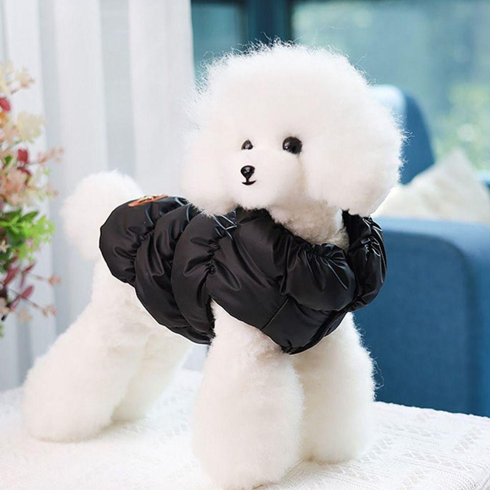 D-ring Vest Dog Winter Clothes Warm Coat Cat Costumes Pet Warm Jacket Chihuahua French Bulldog