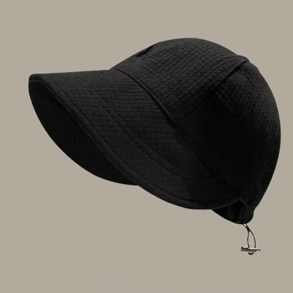 Quick-drying Waffle Bucket Hat Anti-UV Wide Brim Sun Hat Fashion Fisherman Hat  Travel
