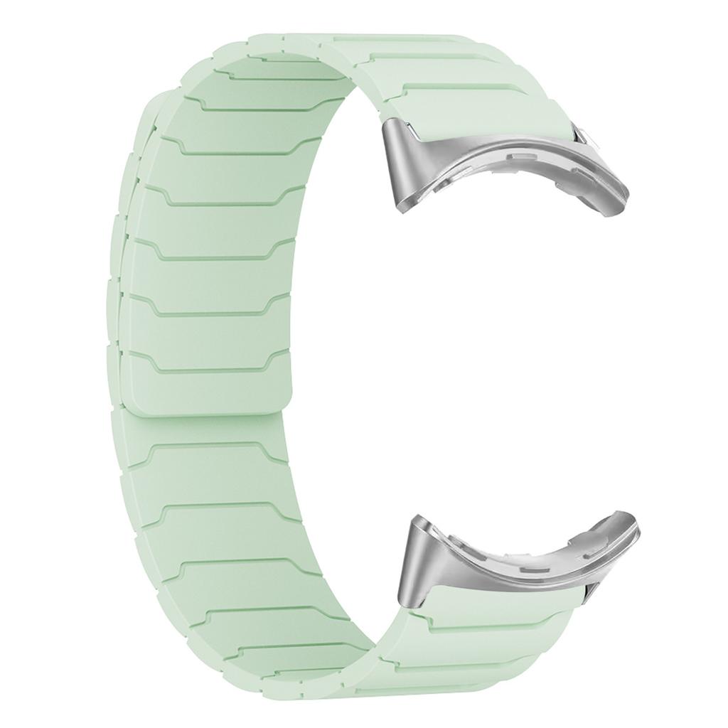 Magnetisk rem for Google Pixel Watch 4 3 2 1 41mm Silikonbånd for Google Pixel Watch 4 3 45mm Armbånd Tilbehør