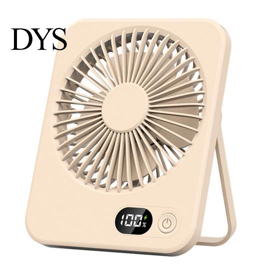 Handheld Fan for School Portable Desktop Fan, 5 Speed USB Rechargeable Small Adjustable Angle Cooling 180-degree Personal Home Office Dorm