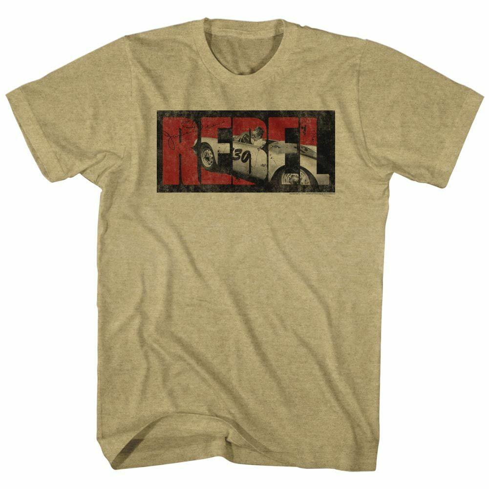 James Dean Rebel Khaki Heather Adult T-Shirt Mens Womens Tees Top 4XL