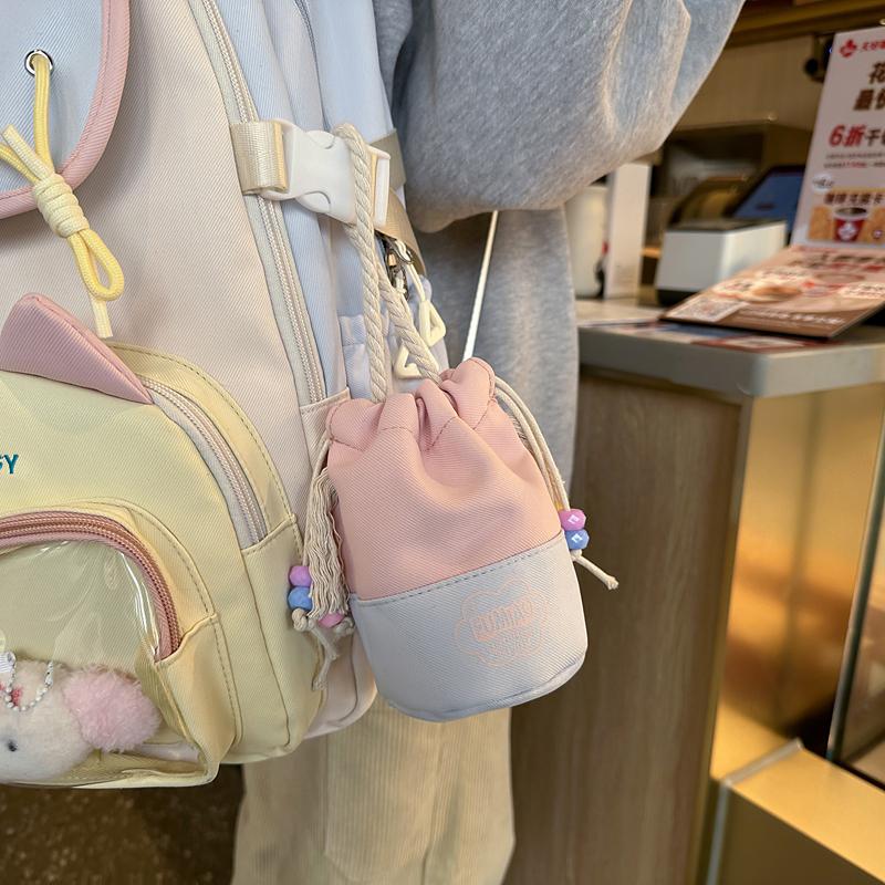 Women's Schoolbag Junior High School Student Backpack Large Capacity Backpack with Coin Purse