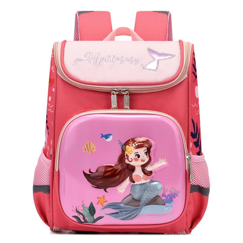 Trendy Oxford Fabric Cartoon Backpack For Kids Breathable Lightweight Design