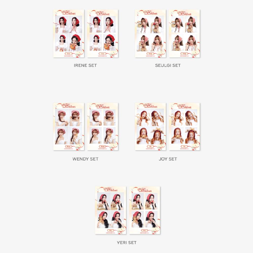 Pre-order 2026 SM Artist Season's Greetings Red Velvet 4 Cut Photo Set