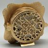 Enamel Metal Clock Simple Small Fresh Clock Living Room Home Fashion Retro Model Room Ornament