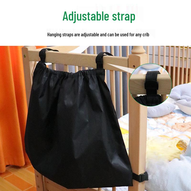 Multifunctional Stroller & Crib Organizer: Free Hands Travel Storage Bag for Moms