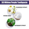 Purple Teeth Whitening Toothpaste - Deep Clean, Fresh Breath & Gentle Whitening with Peppermint & Chamomile - Sensitive Teeth Friendly, 99g