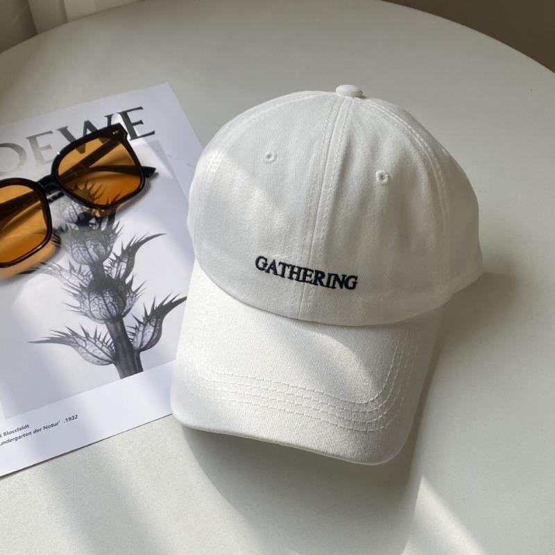 Hat Women's Tide Summer Baseball Cap Light Fashion Versatile Grey Cap Men's Street Sun Hat