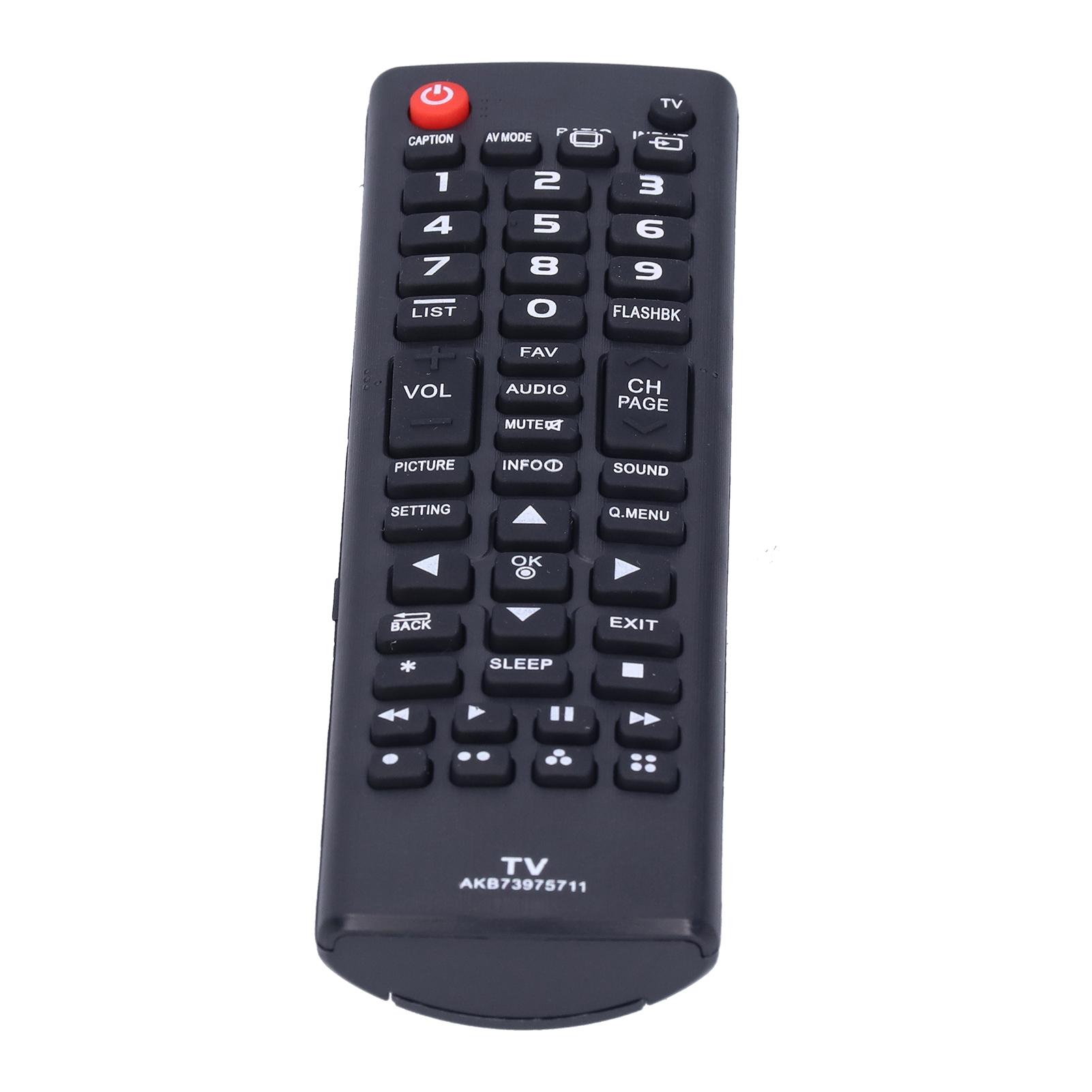 

AKB73975711 Замена пульта дистанционного управления для телевизора LG 32lb550b32lb550buc32lb5600 Черный