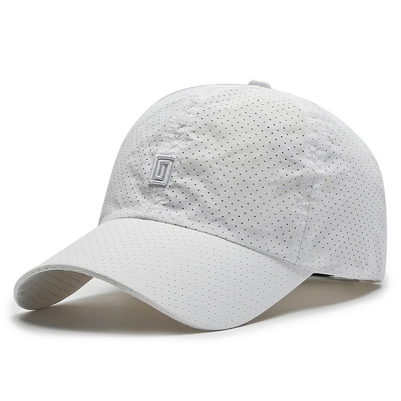 Men's Quick-Drying Embroidery Taslon Baseball Cap - Sun Protection Outdoor Sports Hat