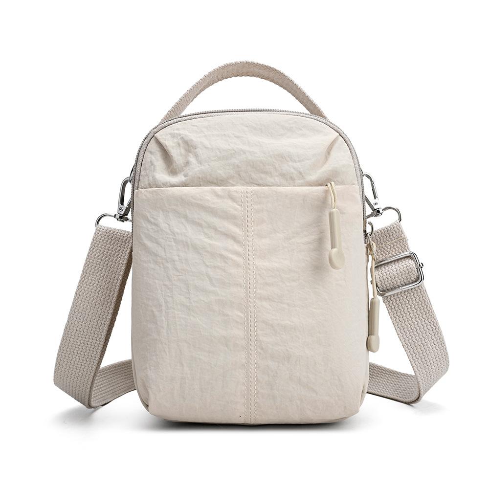 Einfache Umhängetasche, Sportrucksack mit Doppelträgern, Künstlerische und jugendliche Mini-süße Handytasche