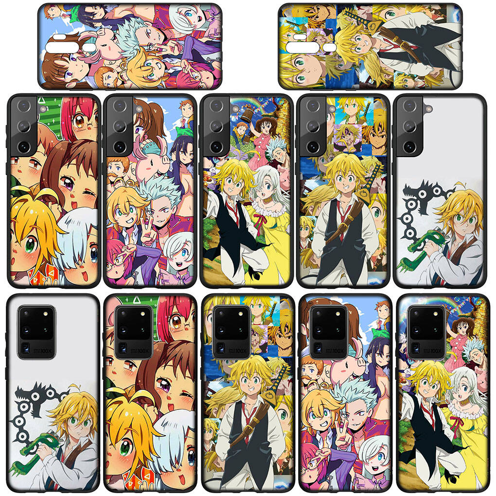 Phone Case for iPhone 17 16 15 Plus X Huawei P30 P20 Lite Redmi Note 14 12 11 13 Pro Max OPPO A60 A80 A40 A18 A38 A54 Seven Deadly Sins Meliodas Cover