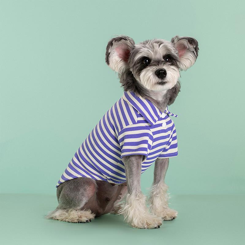 Summer & Spring Thin Pet Shirt for Small Dogs and Cats - Fits Pomeranian, Bichon, French Bulldog