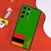 Zambia Flag Phone Case For Samsung Galaxy S25 Ultra S9 S10 S20 S21 FE S22 S23 S24 Plus S24 Ultra Cover