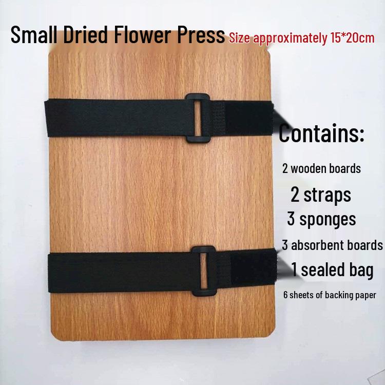 

Pressed Flower Embosser Set: DIY Dried Flower Specimen Tool for Students and Craft Enthusiasts