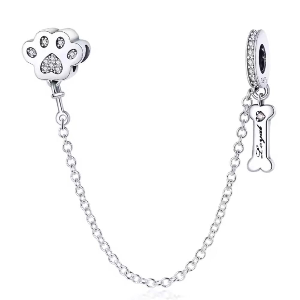 Copper Girl Holding Dog Charm Golden Retriever Beads Fit Original Bracelet Making Gift For Woman Jewelry Diy Fashion Pendant