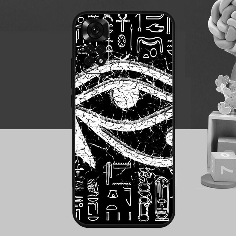 Egyptian Eye of Horus Art Case For Xiaomi Redmi Note 14 13 12 10 11 15 Pro Plus Redmi 15 C 10C 12C 13C 14C Soft Cover
